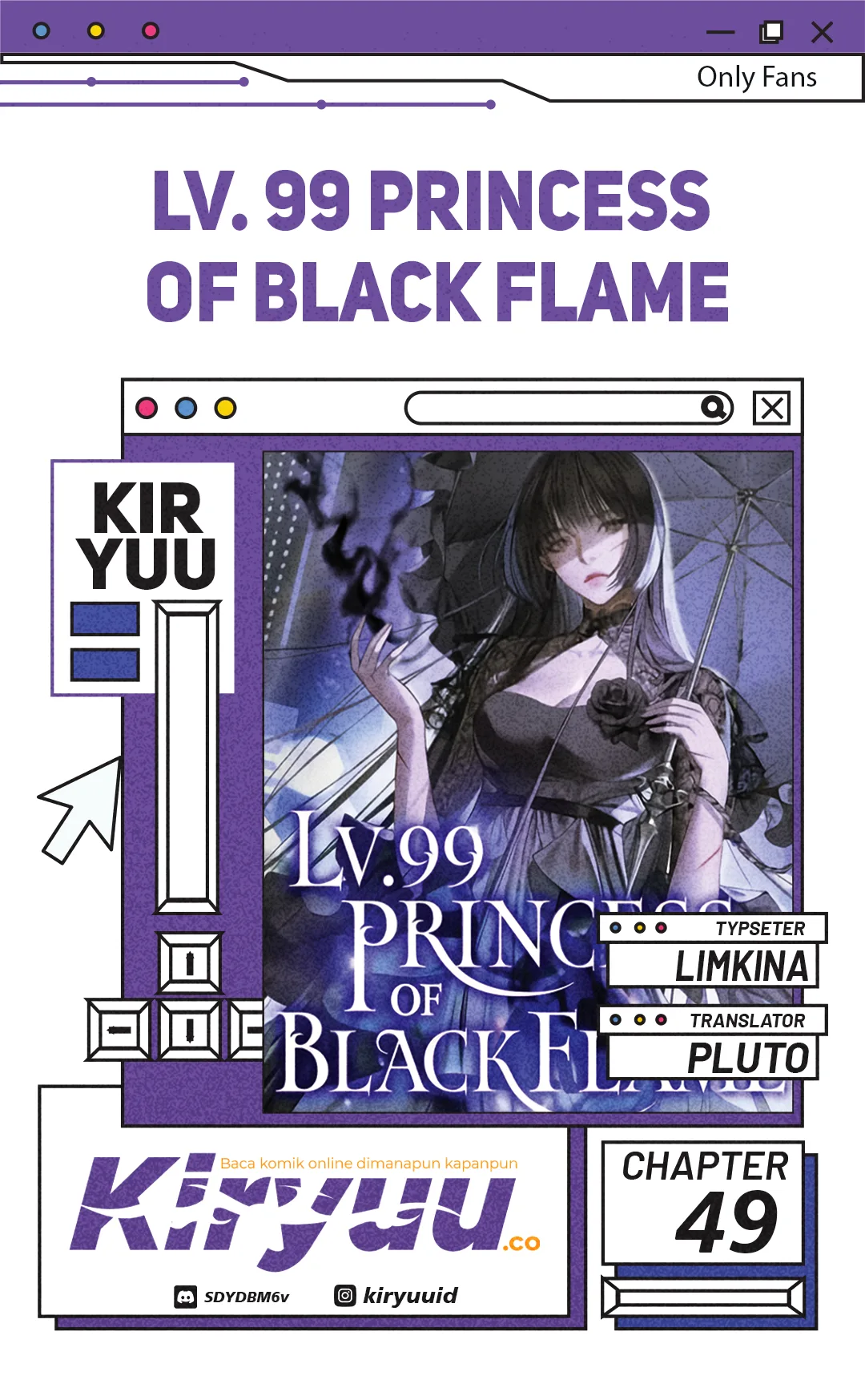 Komik Lv. 99 Princess of Black Flame Chapter 49 gambar 1