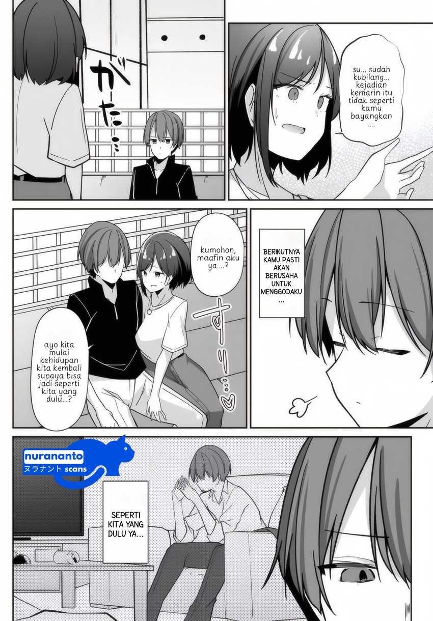 Manga Madogiwa henshuu to baka ni sareta ore ga, futago JK to doukyo suru koto ni natta Chapter 4.2 gambar 2