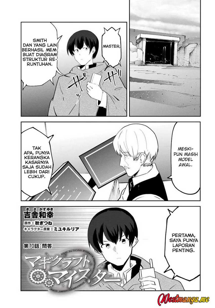 Manga Magi Craft Meister Chapter 70 gambar 2