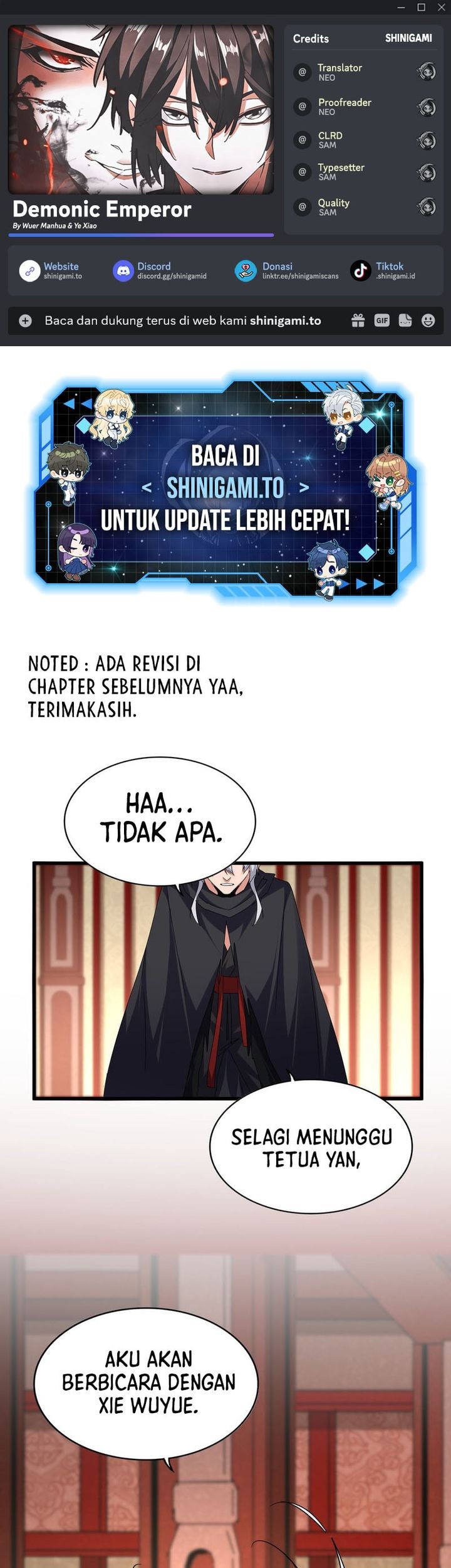 Komik Magic Emperor Chapter 750 gambar 1