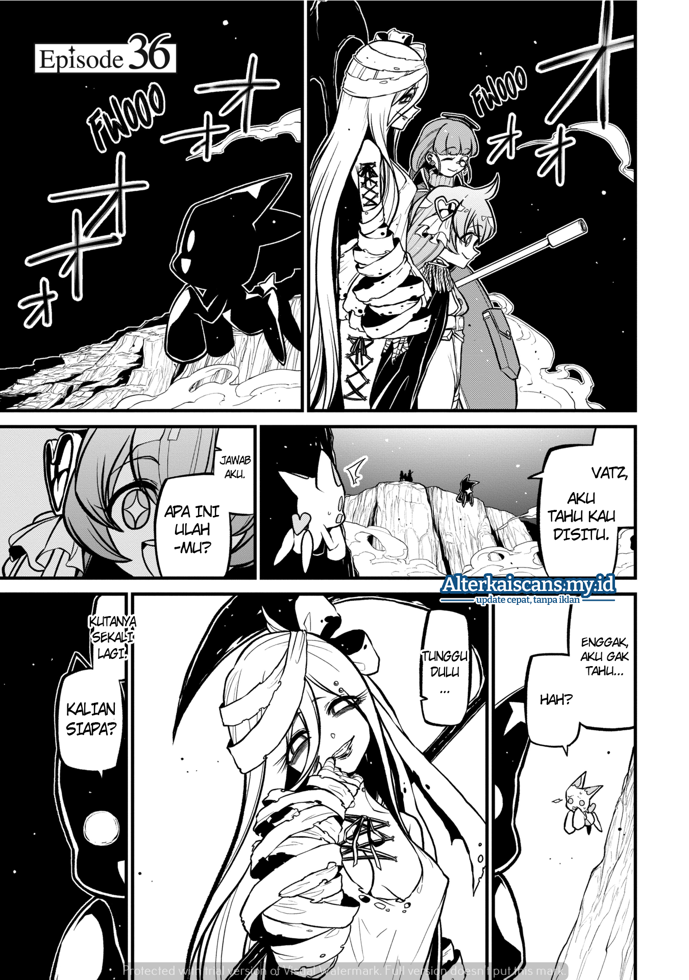 Manga Mahou Shoujo ni Akogarete Chapter 36 gambar 2
