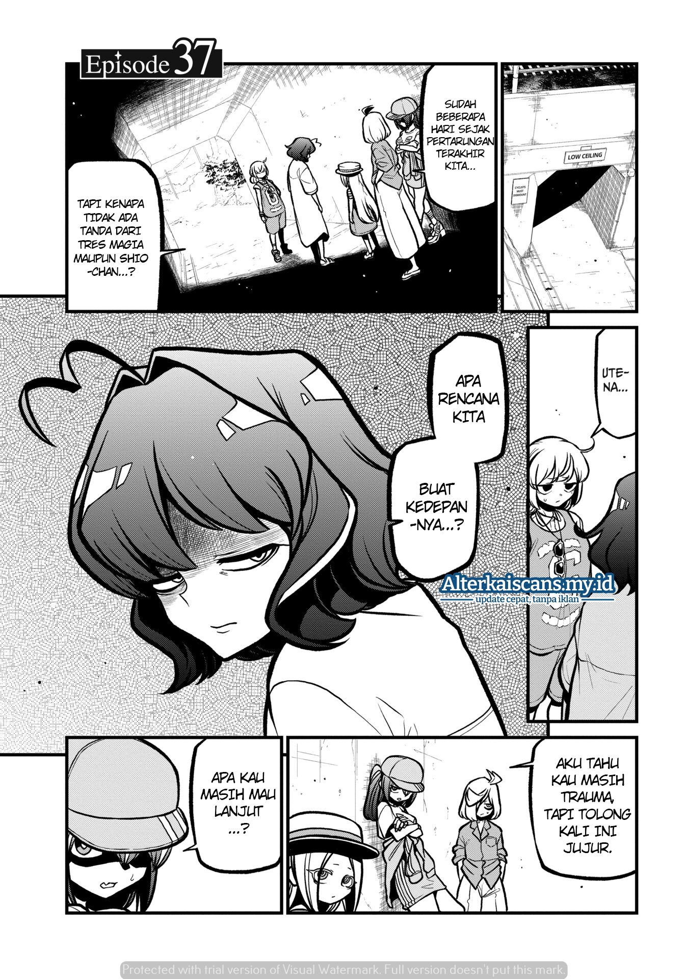 Manga Mahou Shoujo ni Akogarete Chapter 37 gambar 2