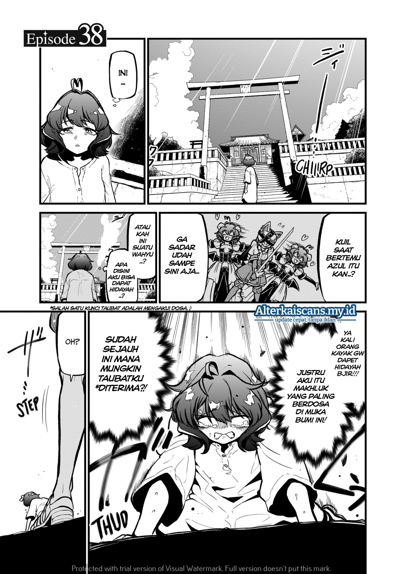 Manga Mahou Shoujo ni Akogarete Chapter 38 gambar 2