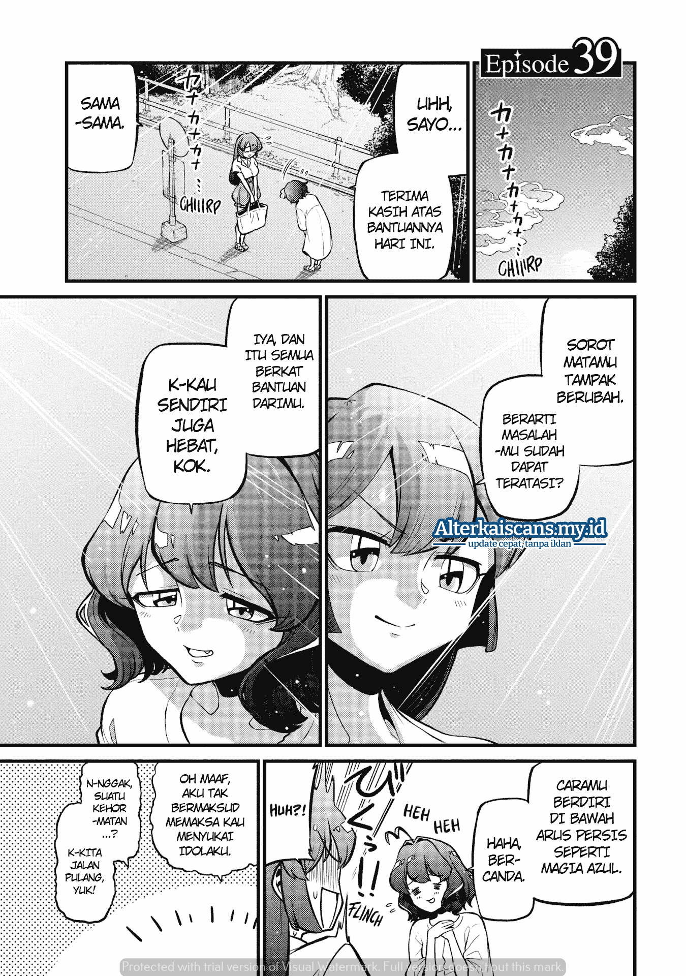 Komik Mahou Shoujo ni Akogarete Chapter 39 gambar 1