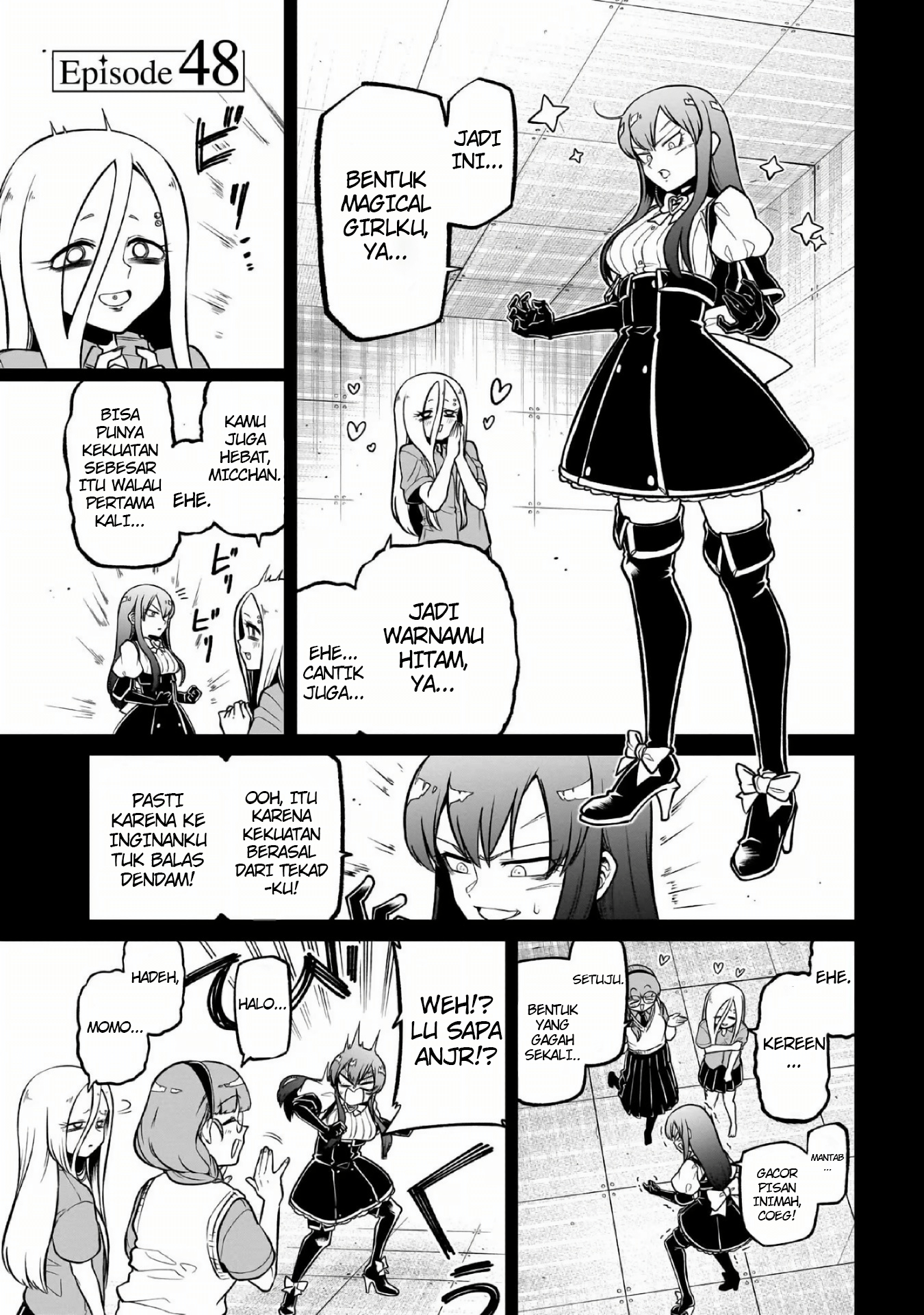 Manga Mahou Shoujo ni Akogarete Chapter 48 gambar 2