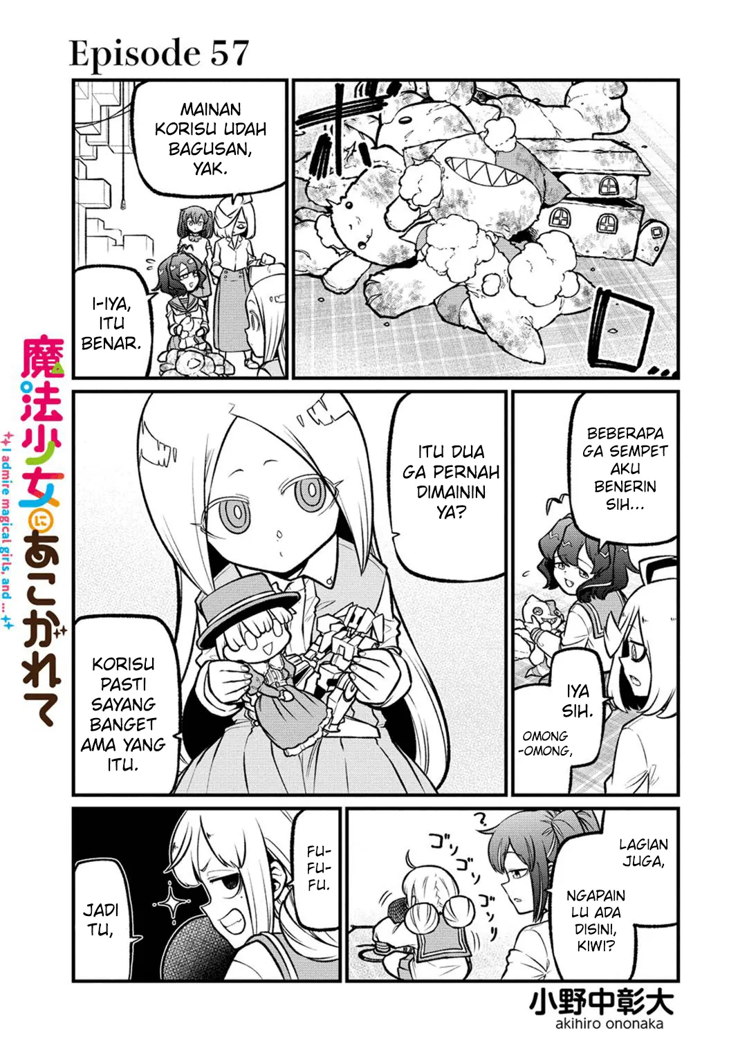 Manga Mahou Shoujo ni Akogarete Chapter 57 gambar 2
