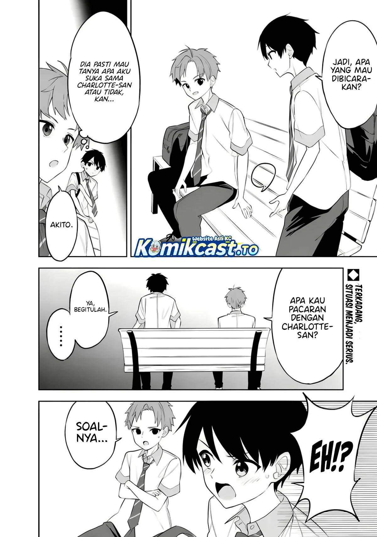 Manga Maigo ni Natteita Youjo o Tasuketara, Otonari ni Sumu Bishoujo Ryuugakusei ga Ie ni Asobi ni Kuru You ni Natta Ken ni Tsuite Chapter 27 gambar 2