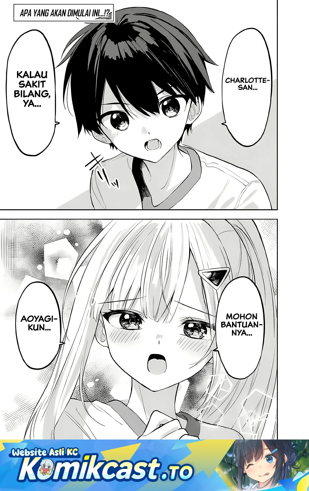 Manga Maigo ni Natteita Youjo o Tasuketara, Otonari ni Sumu Bishoujo Ryuugakusei ga Ie ni Asobi ni Kuru You ni Natta Ken ni Tsuite Chapter 32 gambar 2