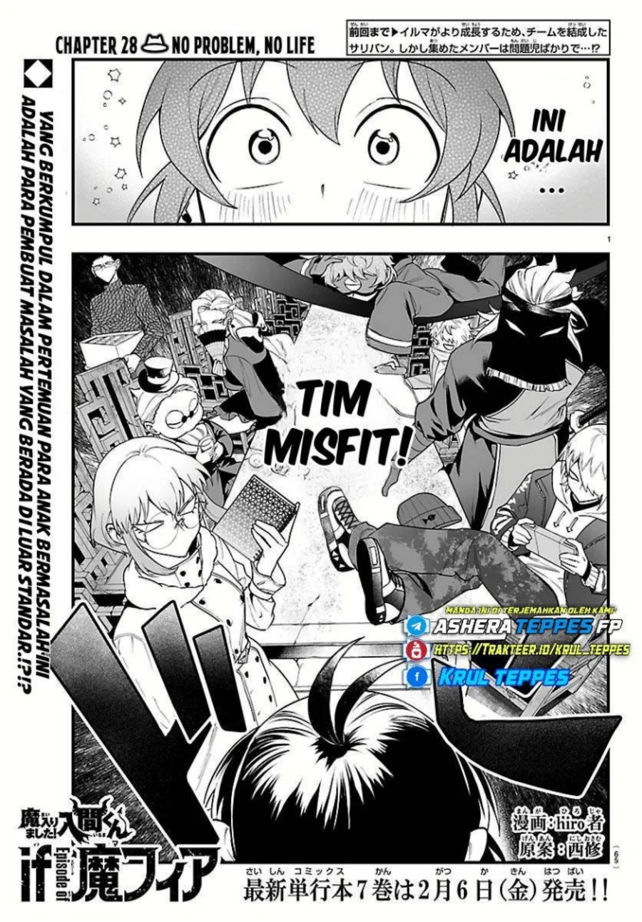 Manga Mairimashita! Iruma-kun if – Episode of Mafia Chapter 28 gambar 2