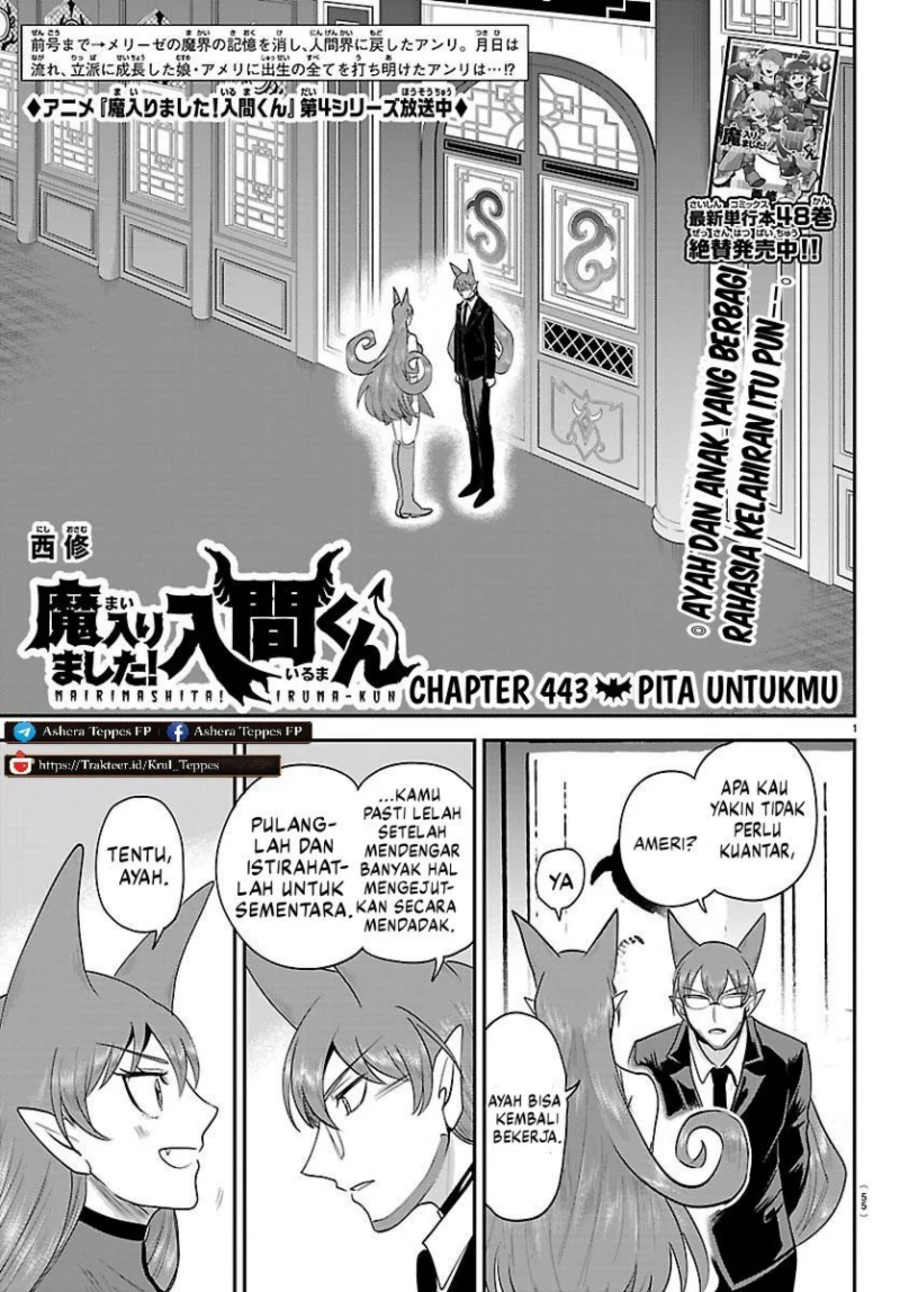 Manga Mairimashita! Iruma-kun Chapter 443 gambar 2