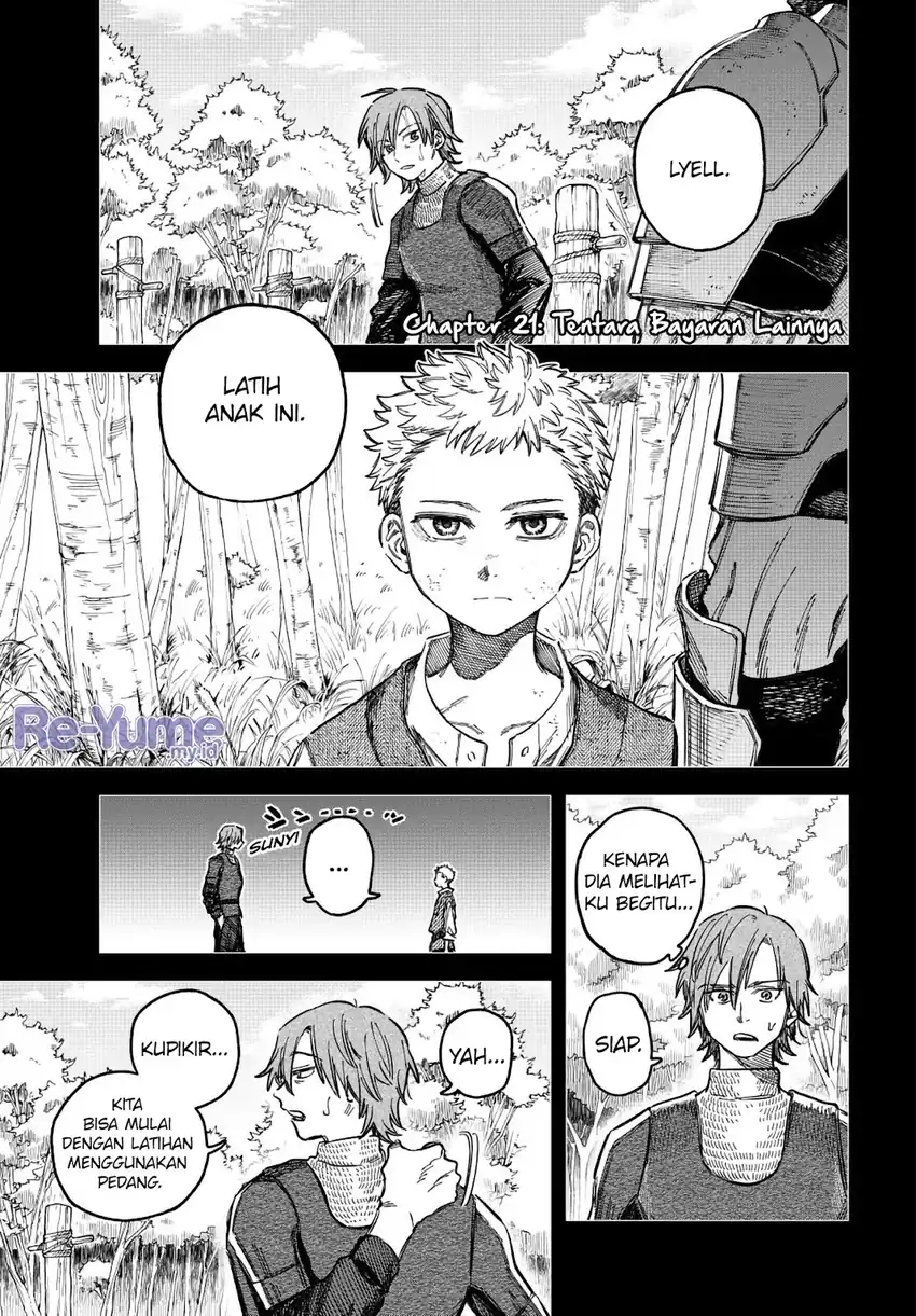 Manga Majo to Youhei (The Witch and the Mercenary) Chapter 21 gambar 2