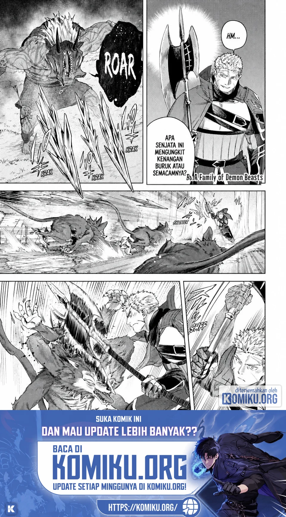 Komik Majo to Youhei (The Witch and the Mercenary) Chapter 76 gambar 1