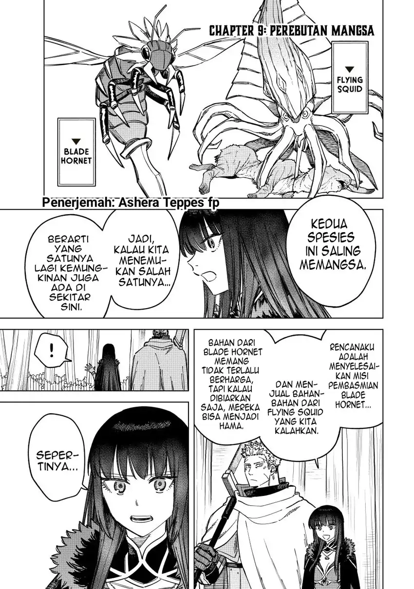 Manga Majo to Youhei (The Witch and the Mercenary) Chapter 9 gambar 2