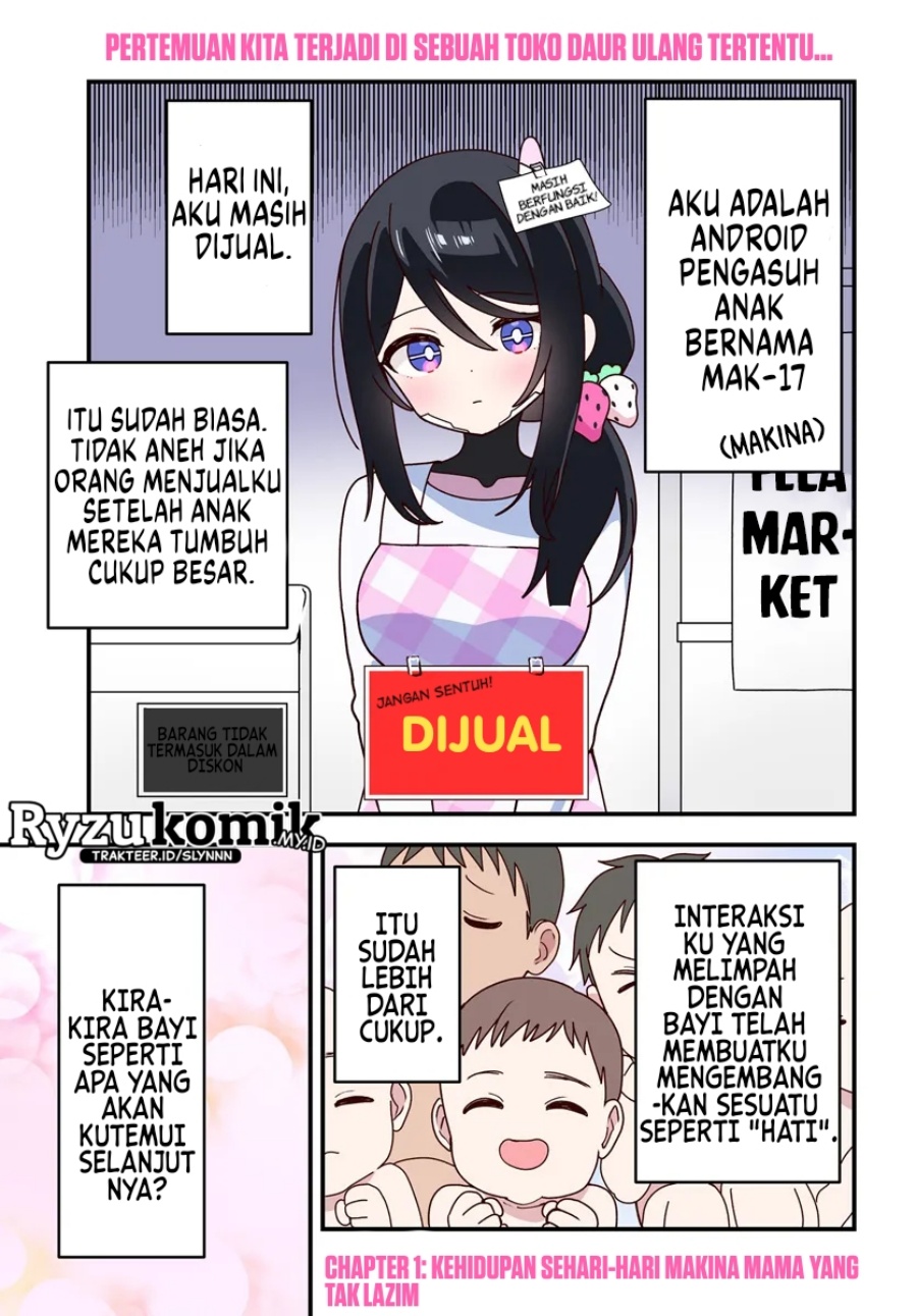 Komik Makina-san no Mama Naranai Hibi Chapter 1 gambar 1