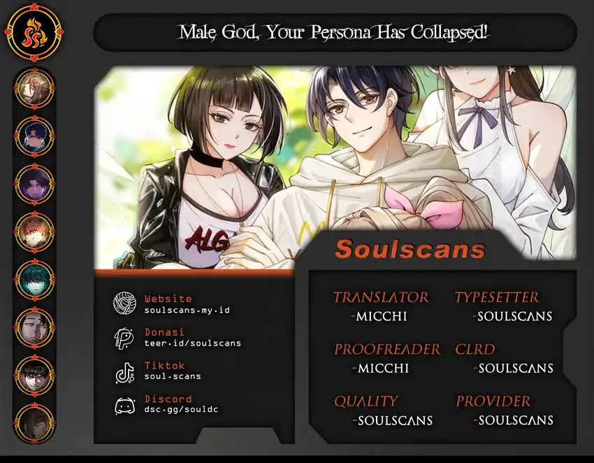 Komik Male God, Your Persona Has Collapsed! Chapter 17 gambar 1