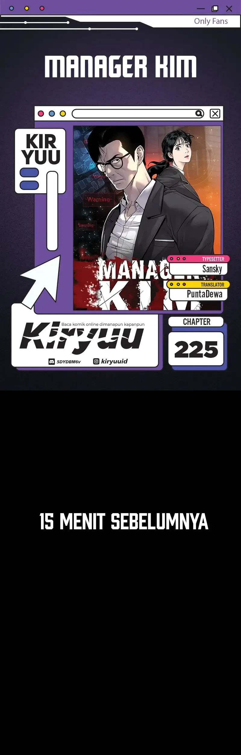 Komik Manager Kim Chapter 225 gambar 1