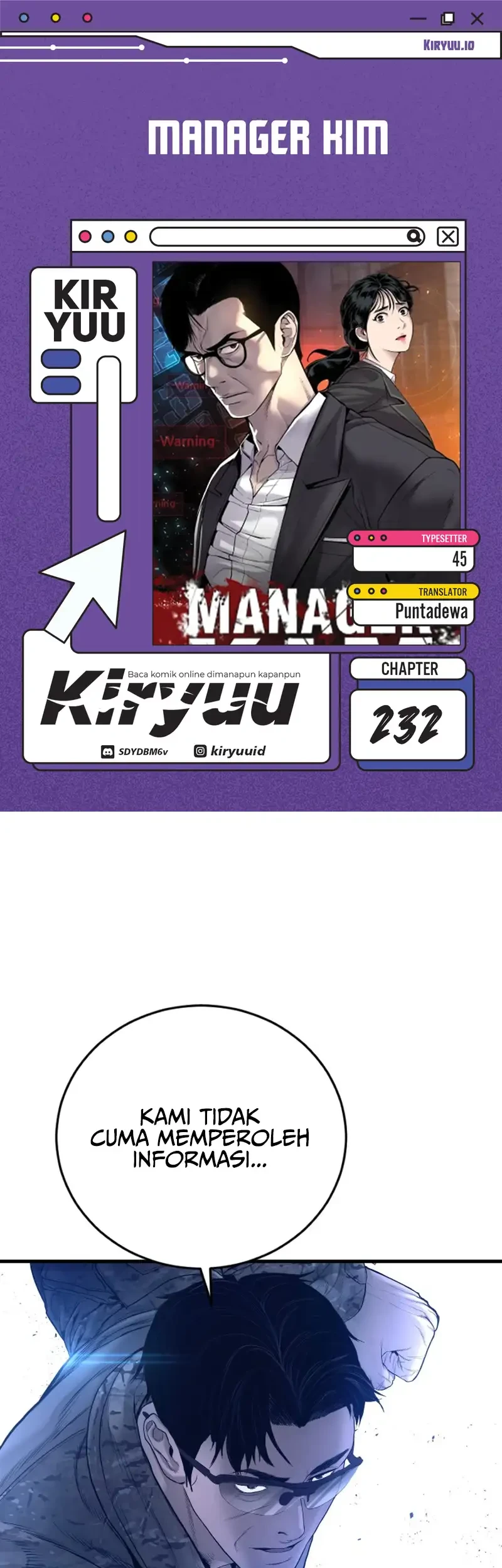 Komik Manager Kim Chapter 232 gambar 1