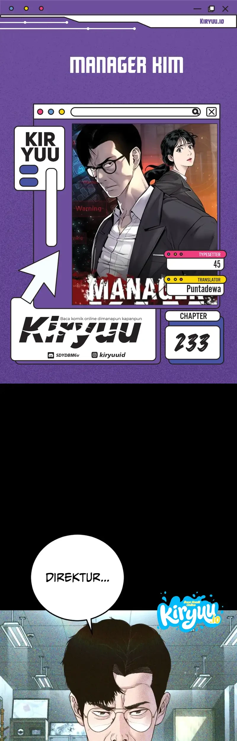 Komik Manager Kim Chapter 233 gambar 1
