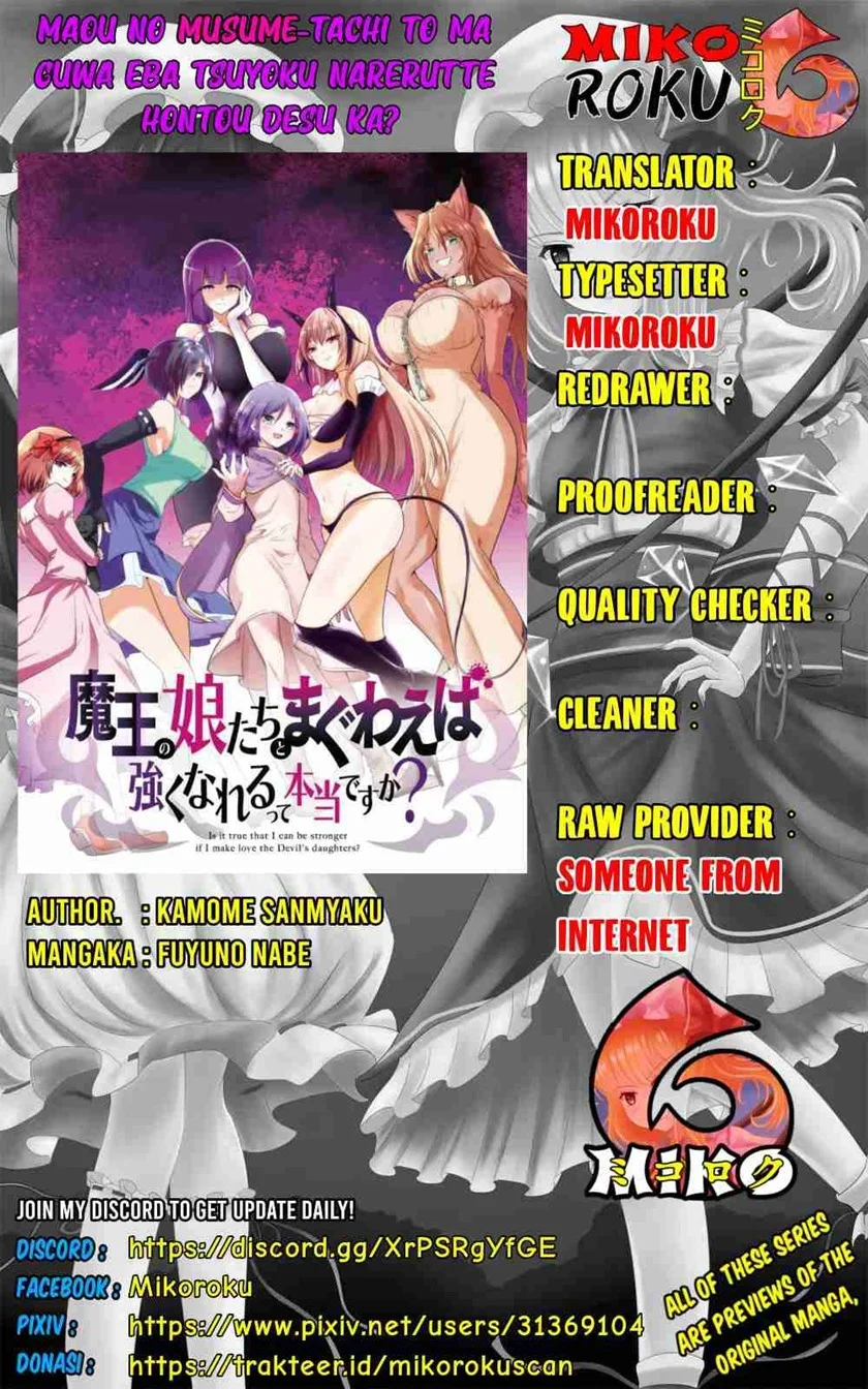 Komik Maou No Musume-Tachi To Ma Guwa Eba Tsuyoku Narerutte Hontou Desu Ka? Chapter 1 gambar 1