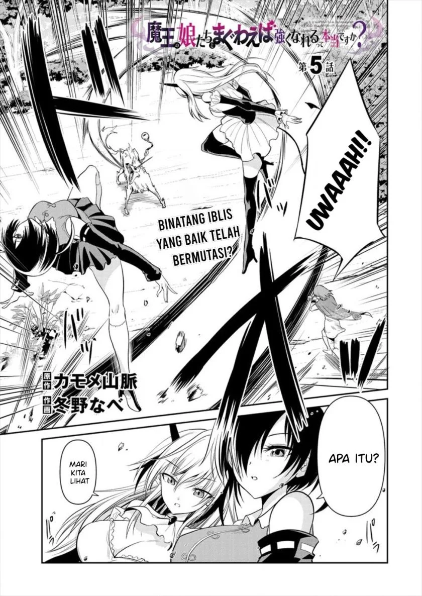 Manga Maou No Musume-Tachi To Ma Guwa Eba Tsuyoku Narerutte Hontou Desu Ka? Chapter 5 gambar 2