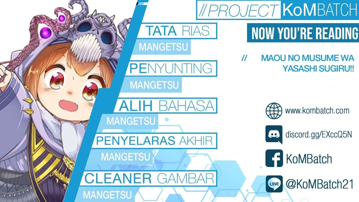 Komik Maou no Musume wa Yasashi sugiru!! Chapter 3 gambar 1