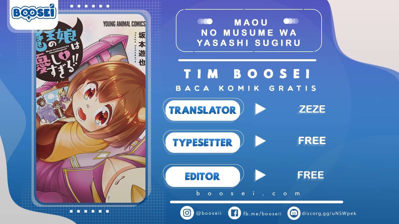Komik Maou no Musume wa Yasashi sugiru!! Chapter 9 gambar 1