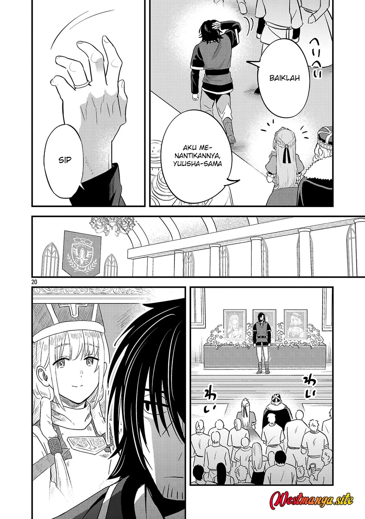 "Maou Taoshita Shi Kaeru Ka" Chapter 1 - Halaman 21