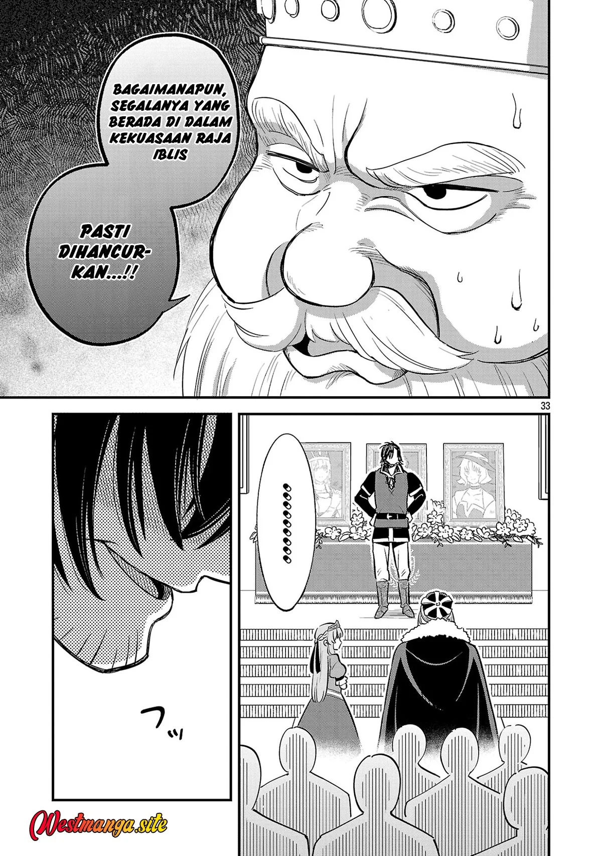 "Maou Taoshita Shi Kaeru Ka" Chapter 1 - Halaman 35