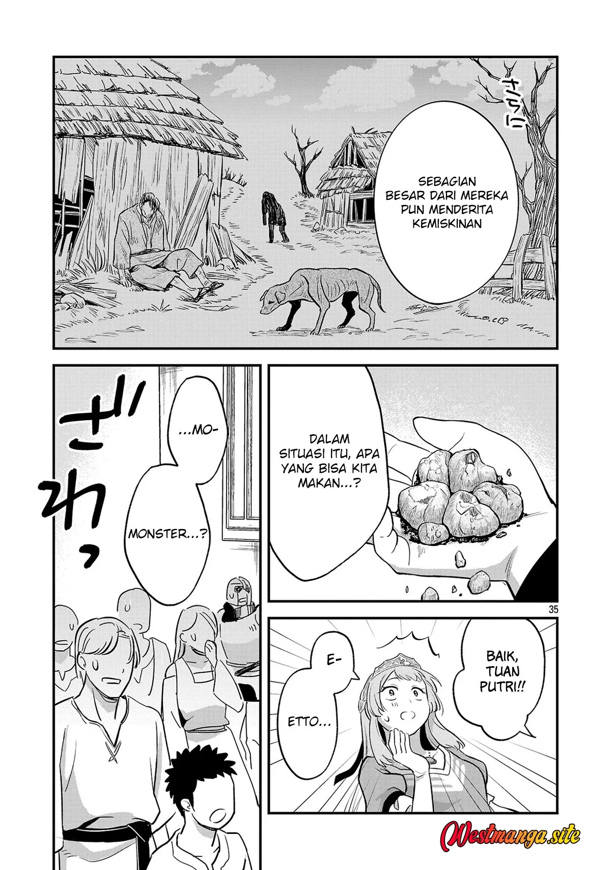 "Maou Taoshita Shi Kaeru Ka" Chapter 1 - Halaman 37