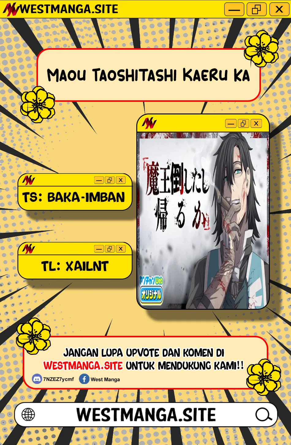 "Maou Taoshita Shi Kaeru Ka" Chapter 1 - Halaman 4