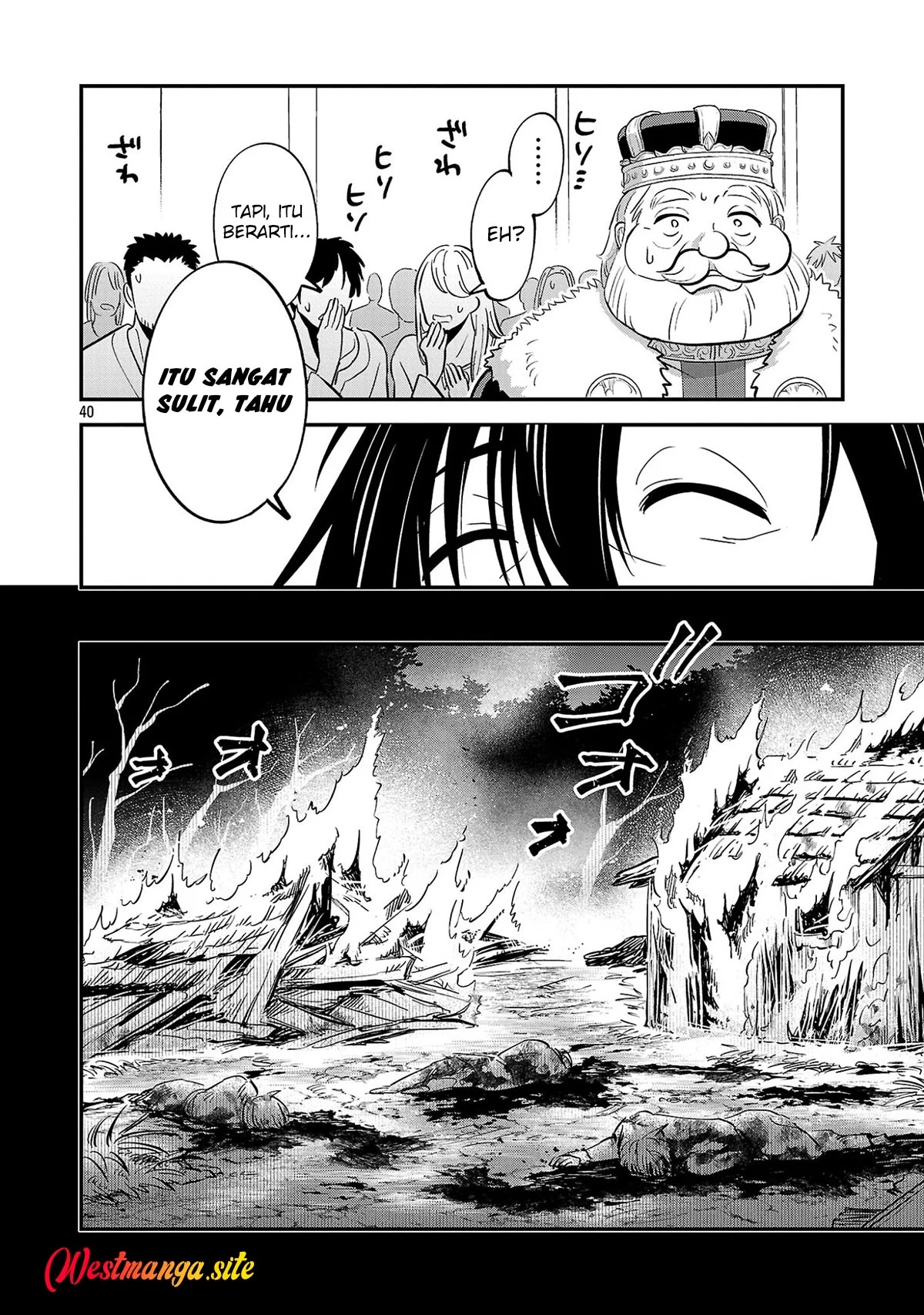 "Maou Taoshita Shi Kaeru Ka" Chapter 1 - Halaman 42