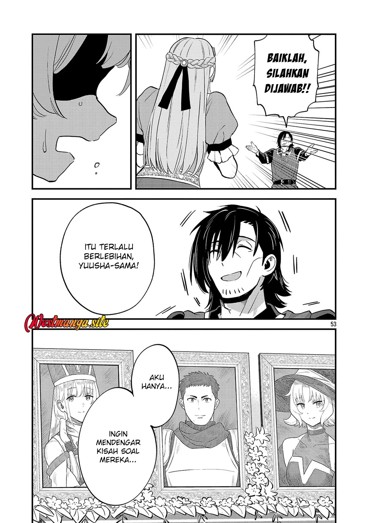 "Maou Taoshita Shi Kaeru Ka" Chapter 1 - Halaman 54
