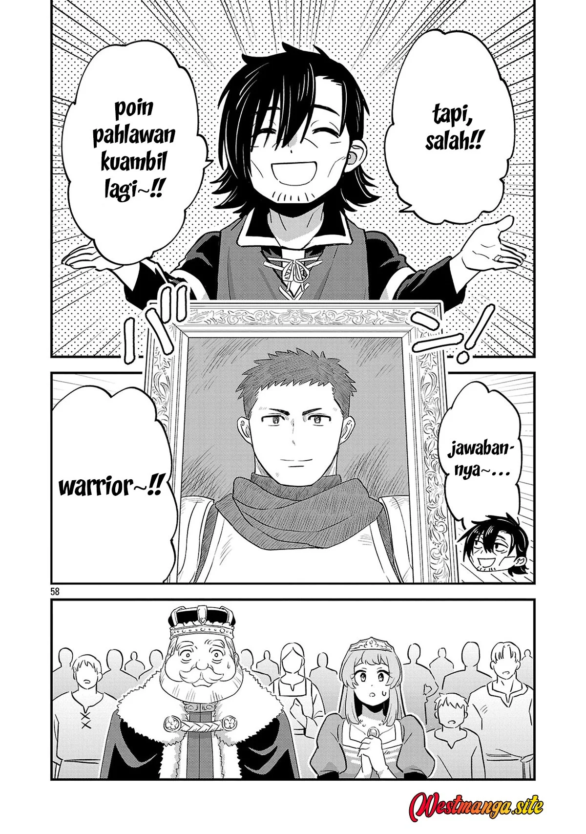 "Maou Taoshita Shi Kaeru Ka" Chapter 1 - Halaman 59