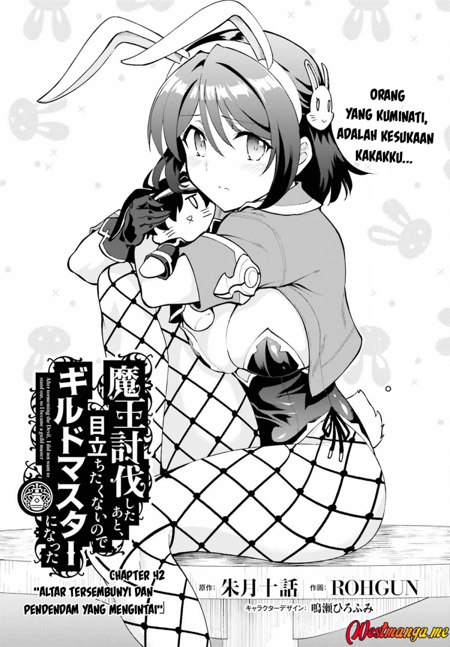 Manga Maou Toubatsu Shita Ato, Medachitakunai node Guild Master ni Natta Chapter 42 gambar 2