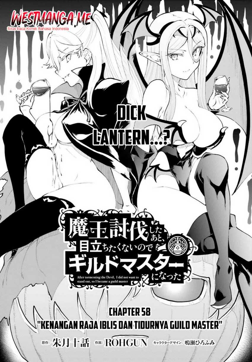 Manga Maou Toubatsu Shita Ato, Medachitakunai node Guild Master ni Natta Chapter 58 gambar 2