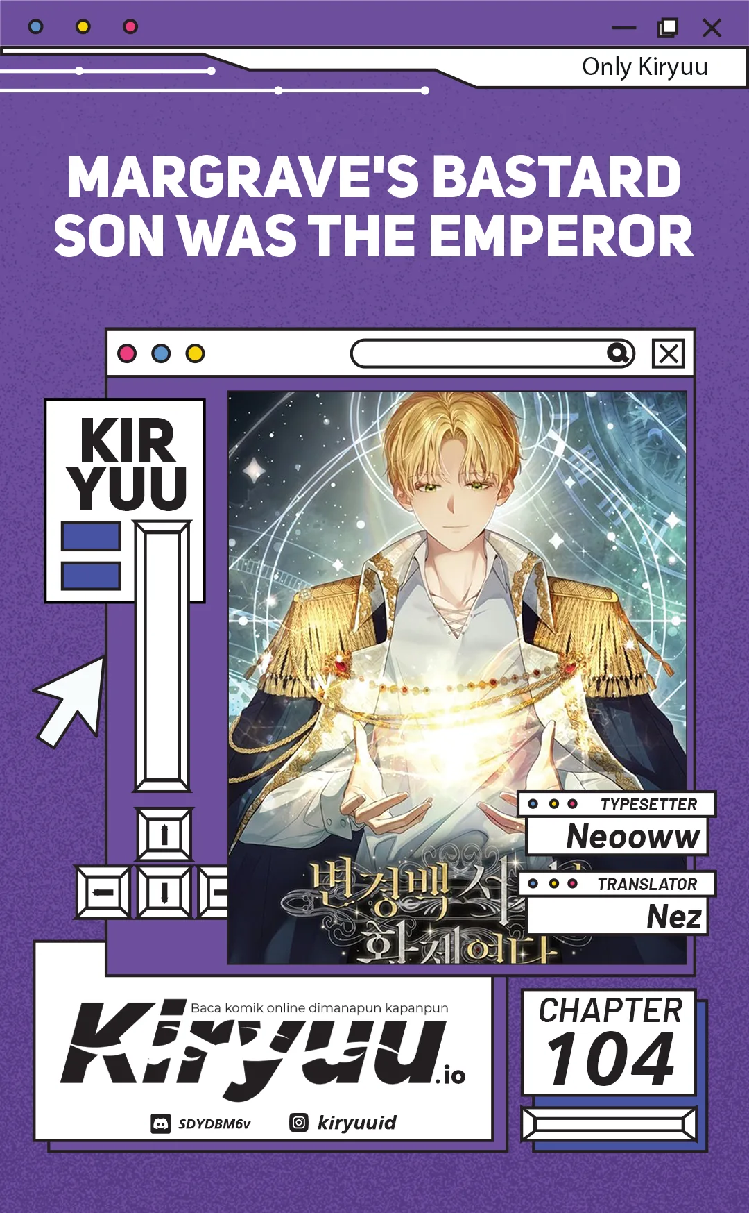 Komik Margrave’s Bastard Son was The Emperor Chapter 104 gambar 1