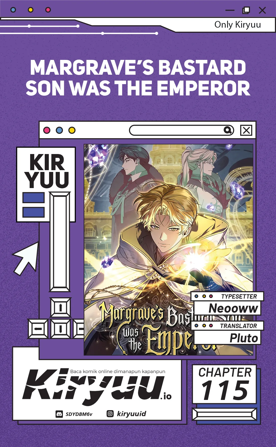 Komik Margrave’s Bastard Son was The Emperor Chapter 115 gambar 1