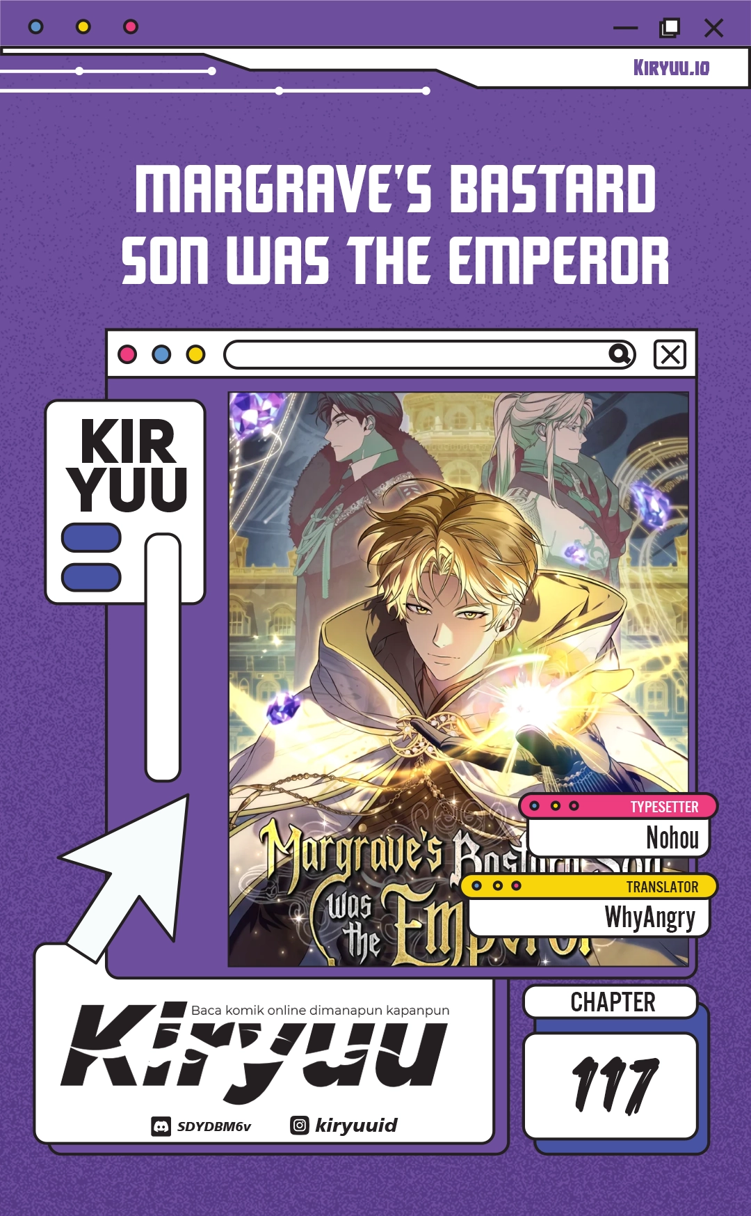 Komik Margrave’s Bastard Son was The Emperor Chapter 117 gambar 1