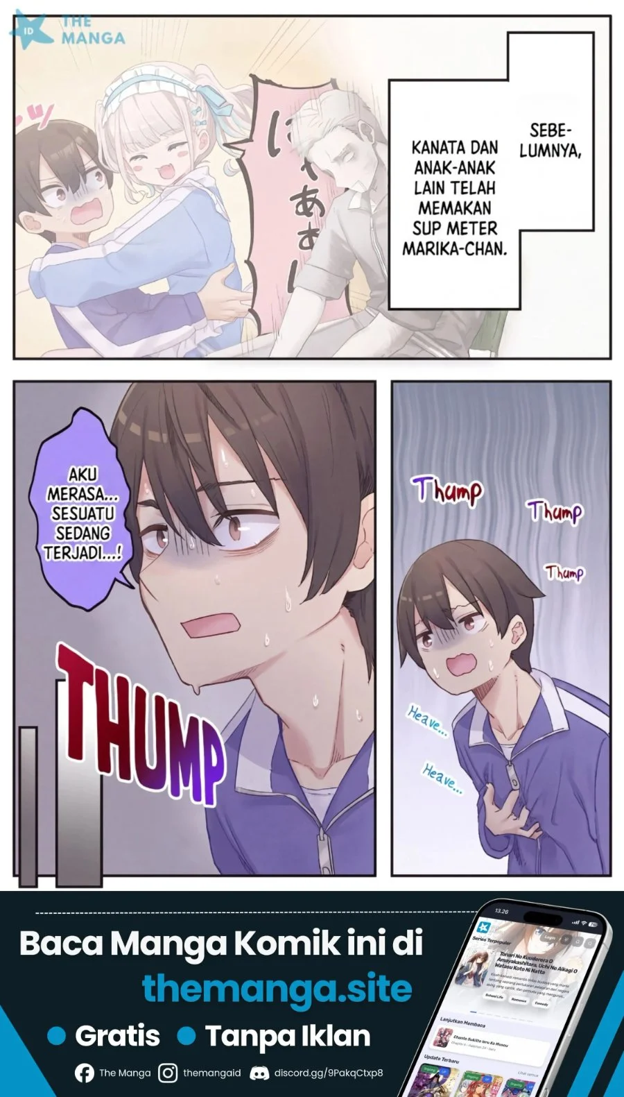 Manga Marika-chan no Koukando wa Bukkowarete iru Chapter 13 gambar 2