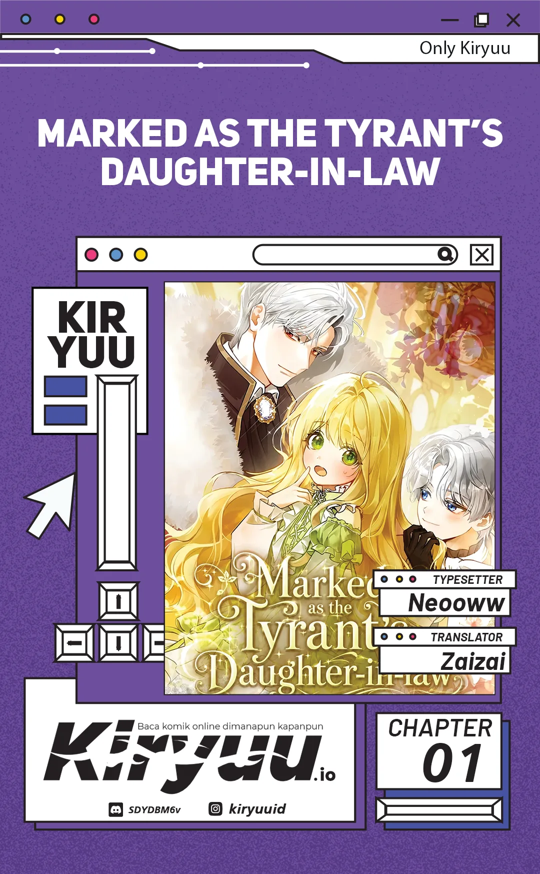 Komik Marked as the Tyrant’s Daughter-in-law Chapter 1 gambar 1