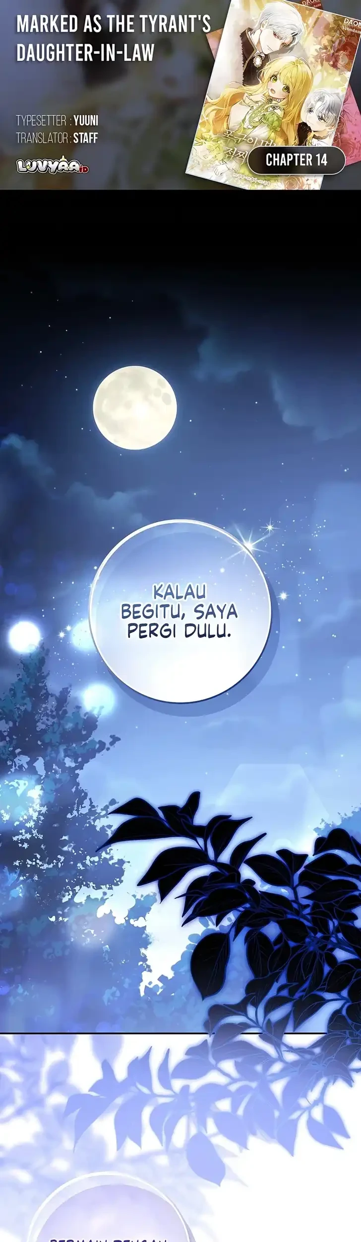 Komik Marked as the Tyrant’s Daughter-in-law Chapter 14 gambar 1