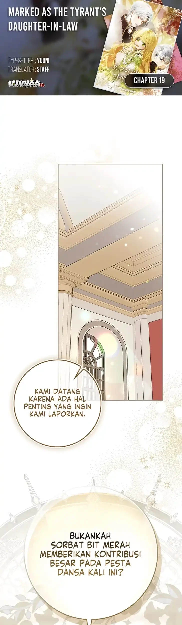 Komik Marked as the Tyrant’s Daughter-in-law Chapter 19 gambar 1