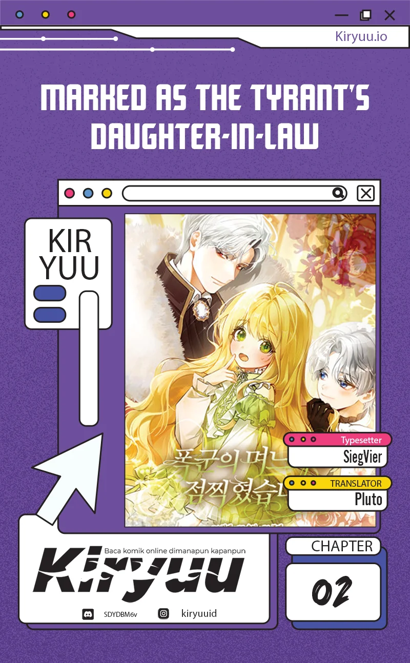 Komik Marked as the Tyrant’s Daughter-in-law Chapter 2 gambar 1