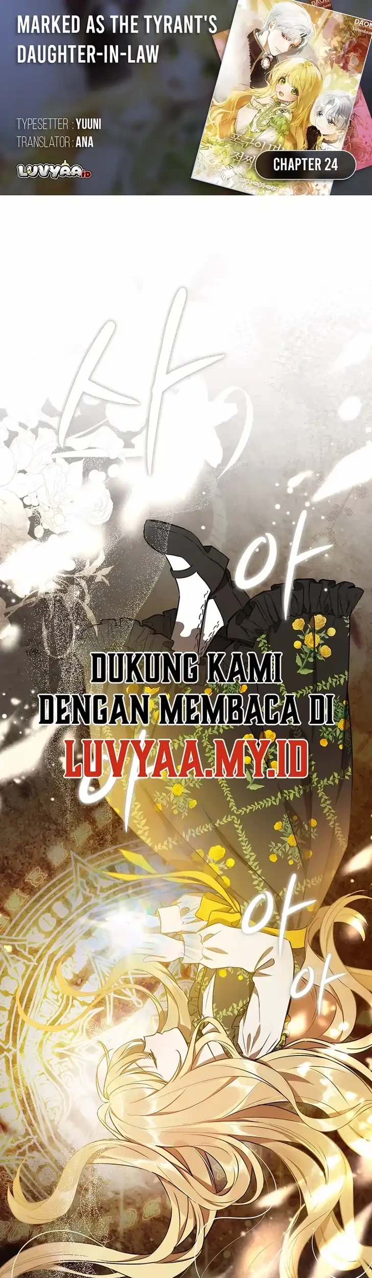 Komik Marked as the Tyrant’s Daughter-in-law Chapter 24 gambar 1