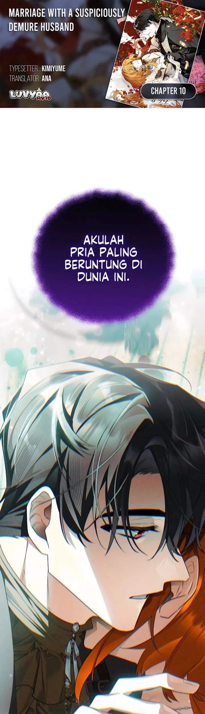 Komik Marriage with a Suspiciously Demure Husband Chapter 10 gambar 1