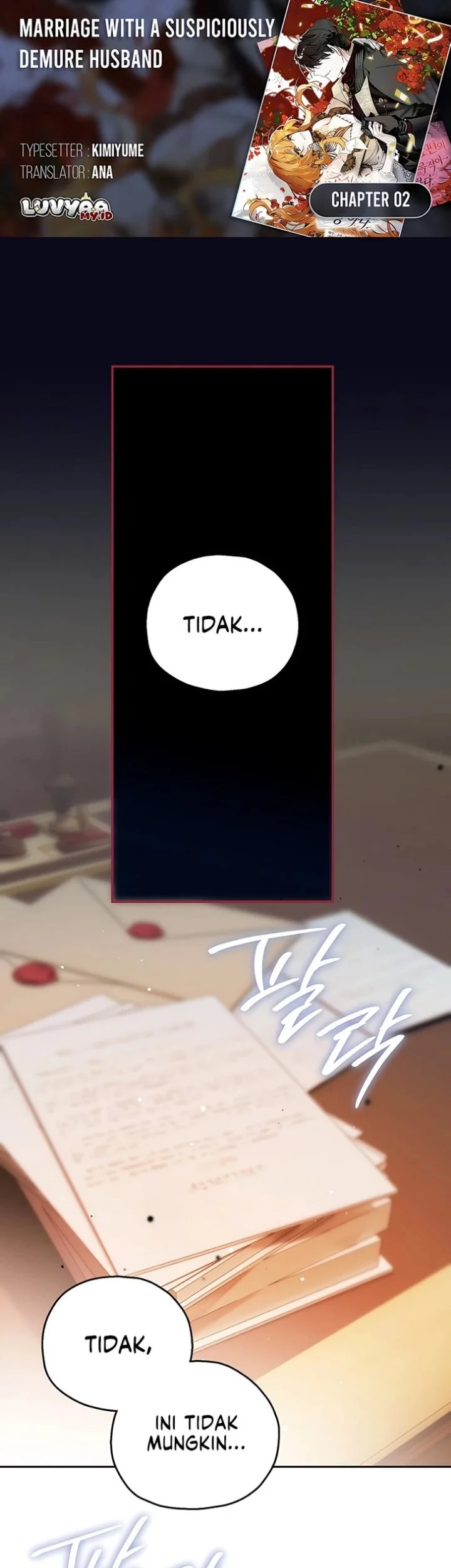 Komik Marriage with a Suspiciously Demure Husband Chapter 2 gambar 1
