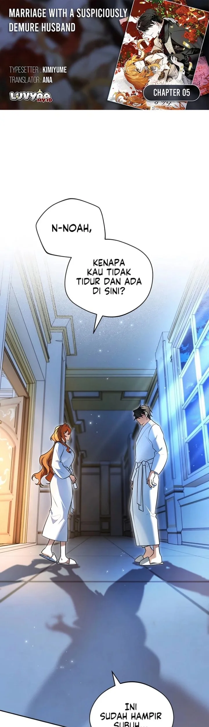 Komik Marriage with a Suspiciously Demure Husband Chapter 5 gambar 1