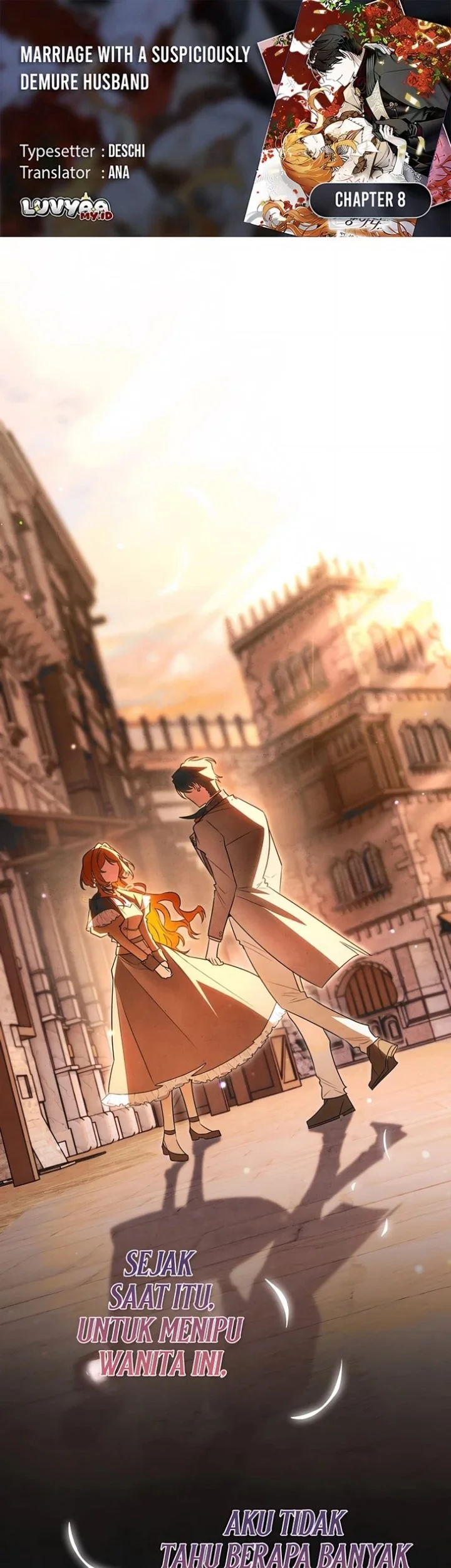 Komik Marriage with a Suspiciously Demure Husband Chapter 8 gambar 1