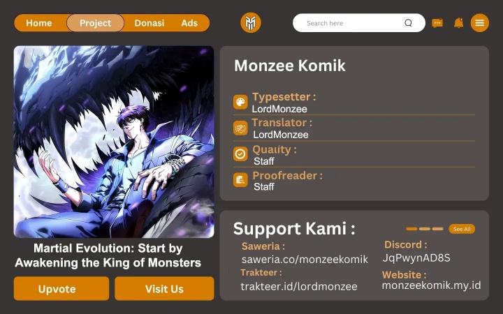 Komik Martial Evolution: Start by Awakening the King of Monsters Chapter 17 gambar 1
