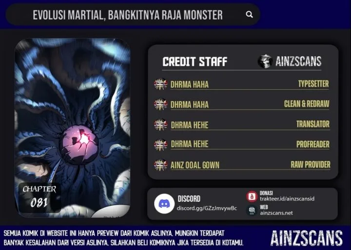 Komik Martial Evolution: Start by Awakening the King of Monsters Chapter 81 gambar 1
